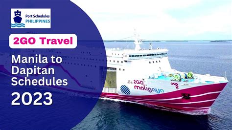 2go dapitan to manila